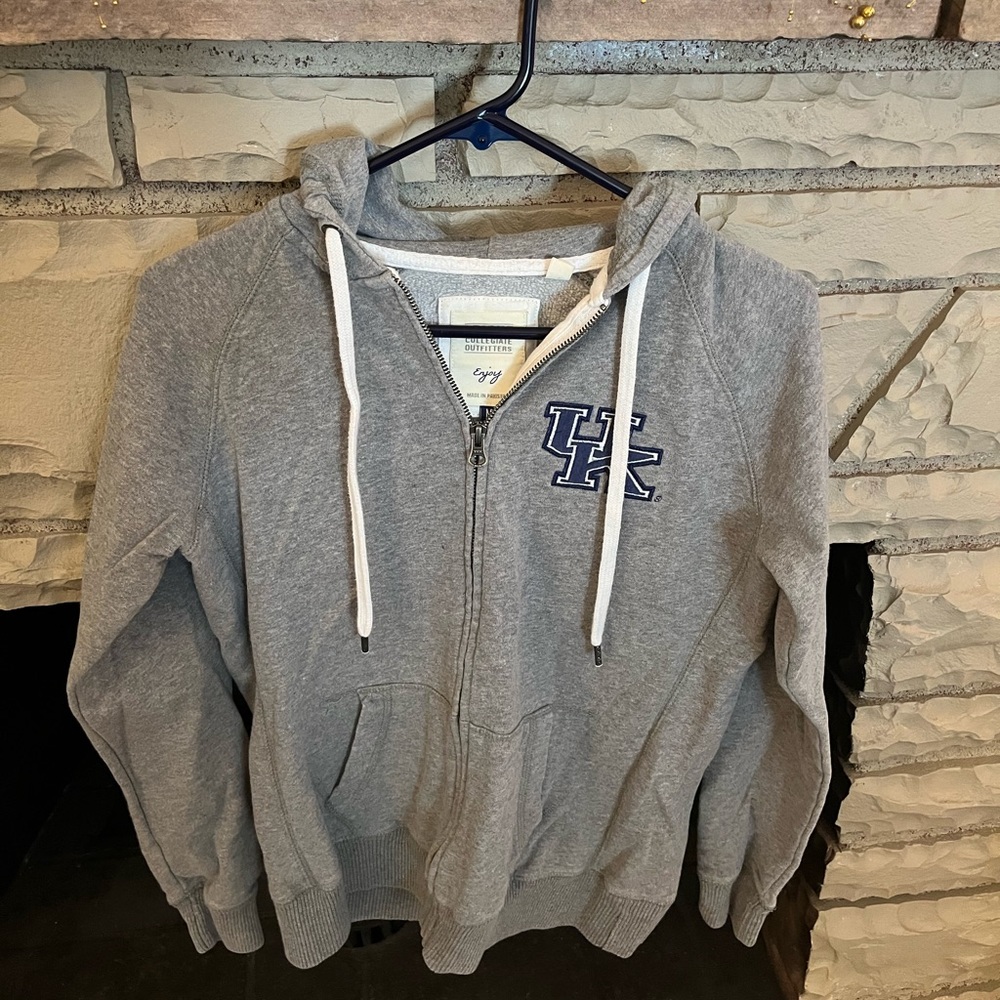 University of Kentucky hoodie.
